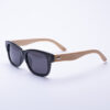 Дървени черни слънчеви очила