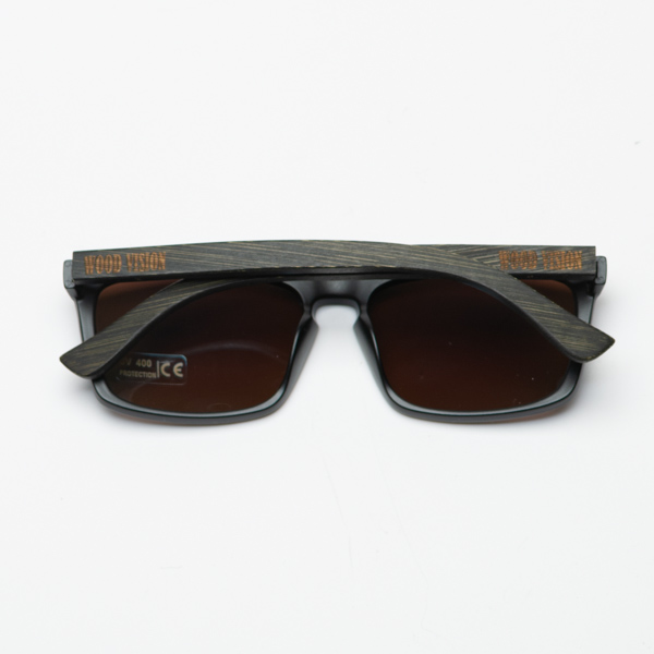 Правоъгълни слънчеви очила – черни