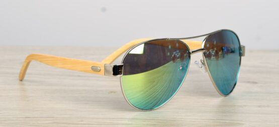 Слънчеви очила Авиатор с огледални стъкла